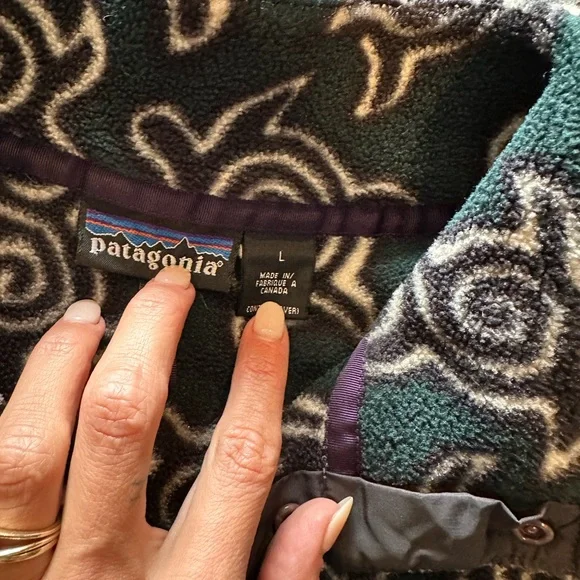 Patagonia Half Snap Fleece Vintage - Picture 2 of 2